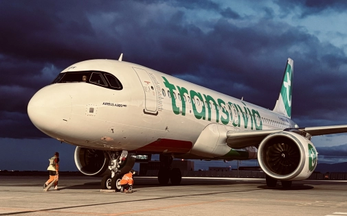 Première escale d'un Airbus A320 neo 