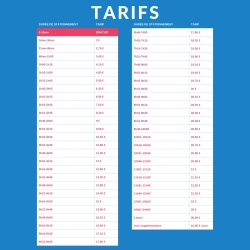 Tarifs