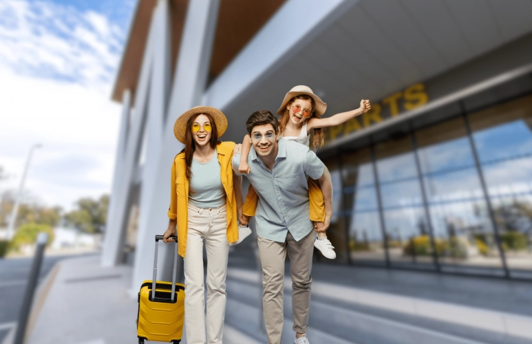 Voyager avec des enfants