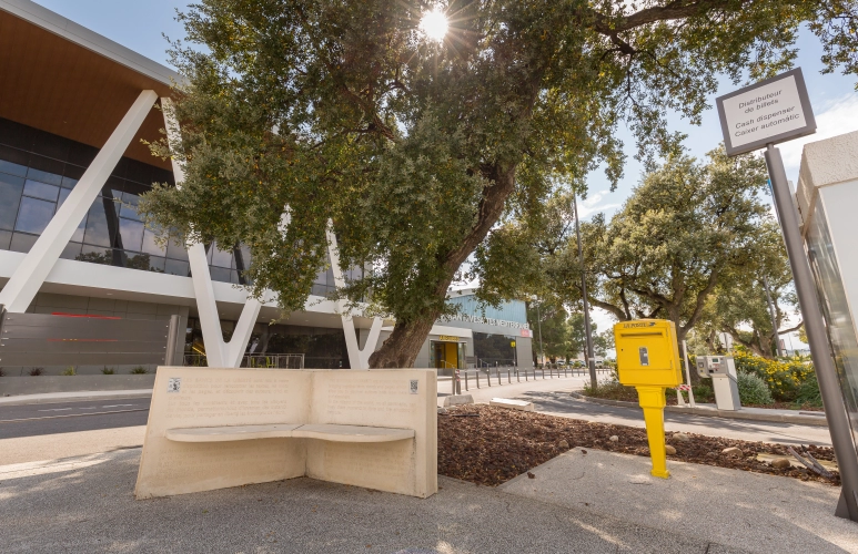 Cash dispenser & mailbox